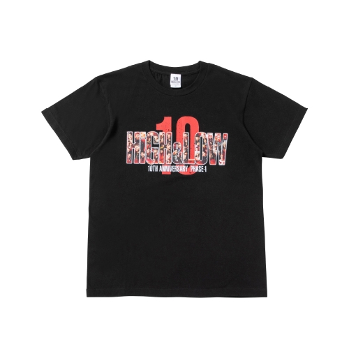 HiGH&LOW 10th ANNIVERSARY Tシャツ