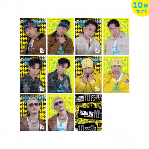 FEVER フォトカード 10種セット/DOBERMAN INFINITY